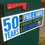 Celebrating 50 years Paul G Davis 2015